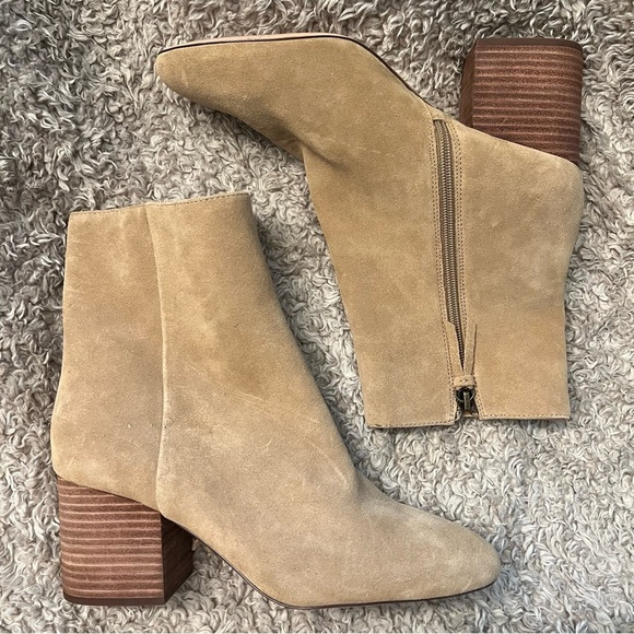 J Crew Tan Luna Sand Suede Boot - Picture 2 of 6